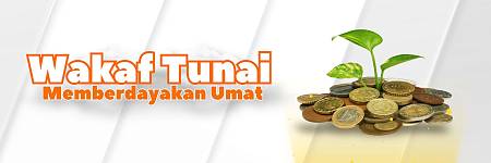 Wakaf Tunai Memberdayakan Umat