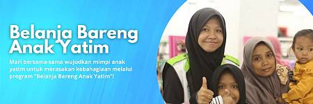 Belanja Bareng Anak Yatim