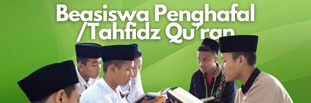 Beasiswa Penghafal / Tahfidz Qur'an